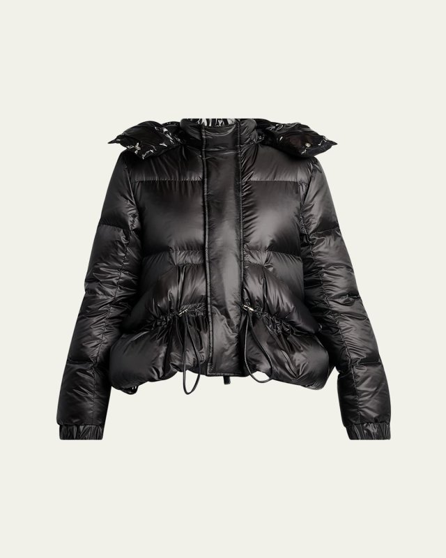 Puffer Jacket With Detachable Hood